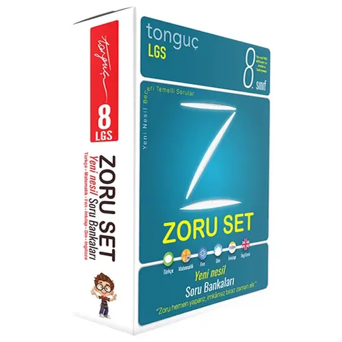 Tonguç 8.Sınıf Zoru Bankası Tüm Dersler Seti