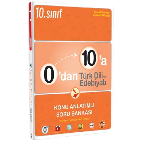 Tonguç Akademi 0’dan 10’a Türk Dili ve Edebiyatı Konu Anlatımlı Soru Bankası