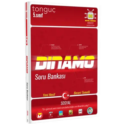 Tonguç Akademi 5. Sınıf Sosyal Bilgiler Dinamo Soru Bankası