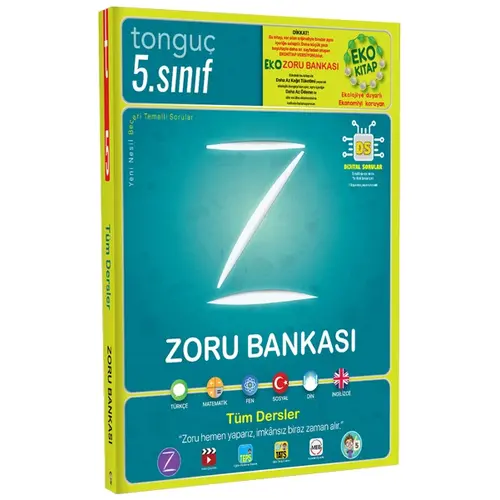 Tonguç Akademi 5. Sınıf Tüm Dersler Eko Zoru Bankası