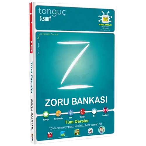 Tonguç Akademi 5. Sınıf Zoru Bankası Tüm Dersler