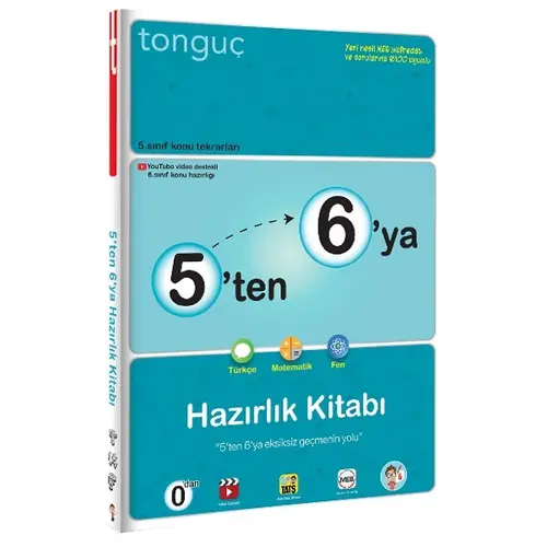 Tonguç Akademi 5’ten 6’ya Hazırlık Kitabı