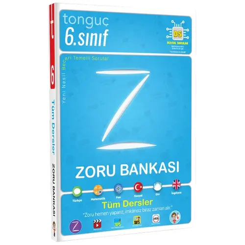 Tonguç Akademi 6. Sınıf Zoru Bankası Tüm Dersler