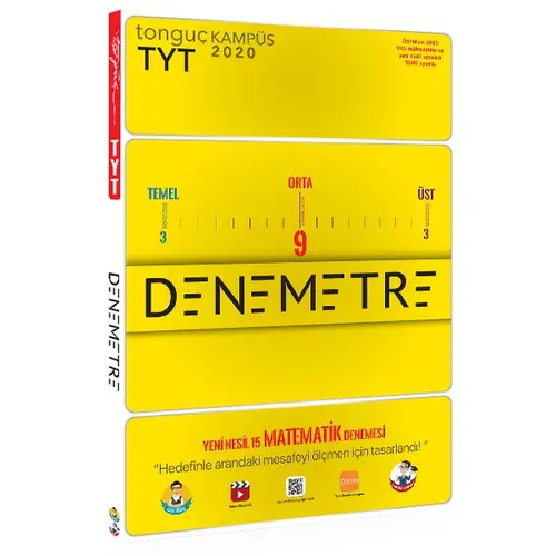 Tonguç Kampüs TYT Denemetre Yeni Nesil 15 Matematik Denemesi