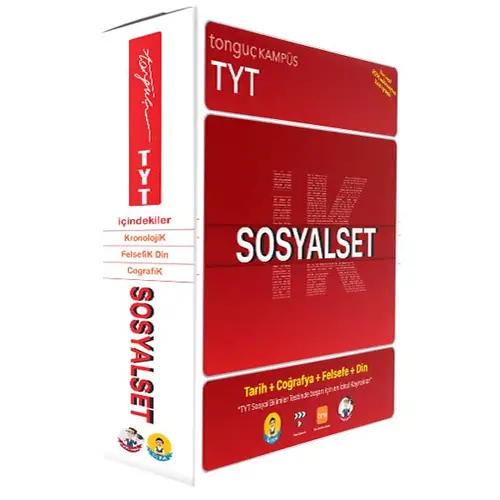 Tonguç Kampüs TYT SOSYALSET (Tarih - Coğrafya - Felsefe - Din)