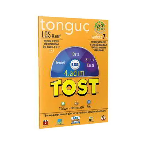 Tonguç LGS 8.Sınıf Tost 4.Adım