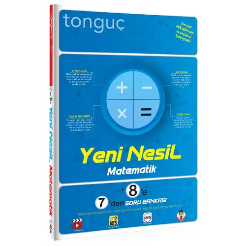 Tonguç Yeni Nesil Matematik 7’den 8’e Soru Bankası