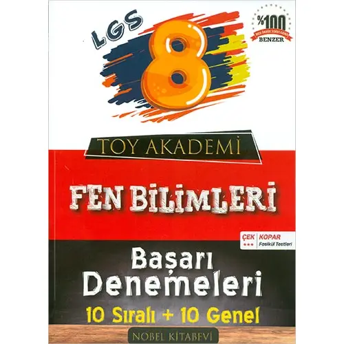 Toy Akademi 8.Sınıf LGS Fen Bilimleri Başarı Denemeleri