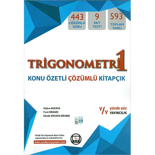 Trigonometri 1 Yüzdeyüz Yayınları