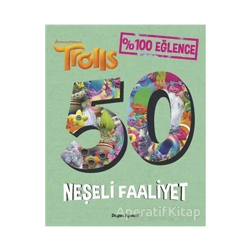 Trolls 50 Neşeli Faaliyet - Kolektif - Doğan Egmont Yayıncılık