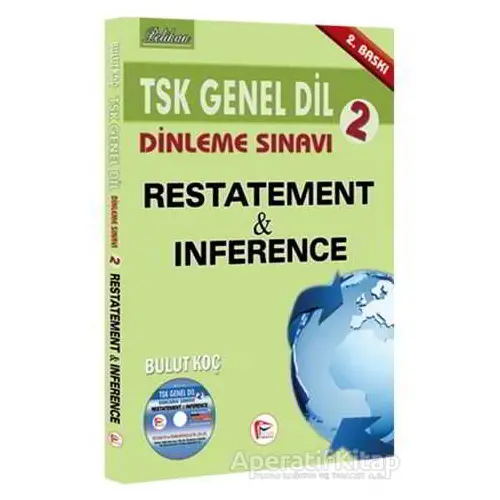 TSK Genel Dil Dinleme Sınavı 2 Restatement and İnference - Bulut Koç - Pelikan Tıp Teknik Yayıncılık