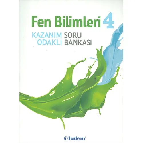 Tudem 4.Sınıf Fen Bilimleri Kazanım Odaklı Soru Bankası