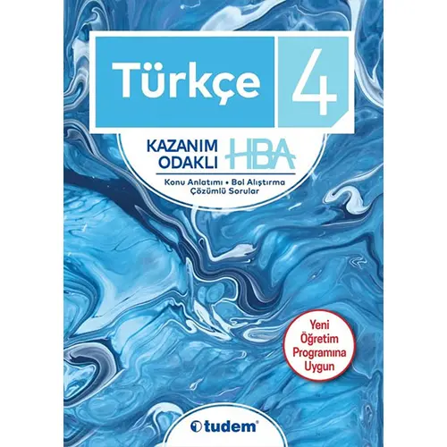 Tudem 4.Sınıf Türkçe Kazanım Odaklı HBA