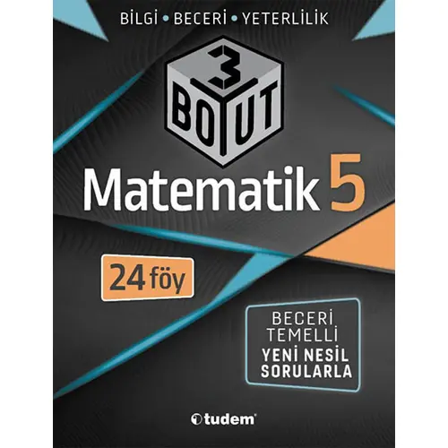 Tudem 5.Sınıf Matematik 3 Boyut Föy