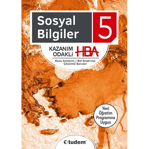 Tudem 5.Sınıf Sosyal Bilgiler Kazanım Odaklı HBA