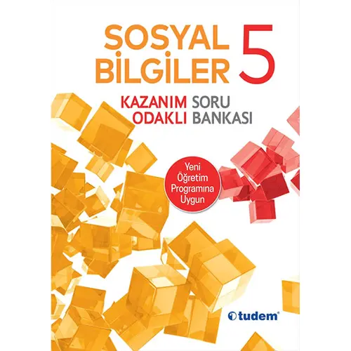 Tudem 5.Sınıf Sosyal Bilgiler Kazanım Odaklı Soru Bankası