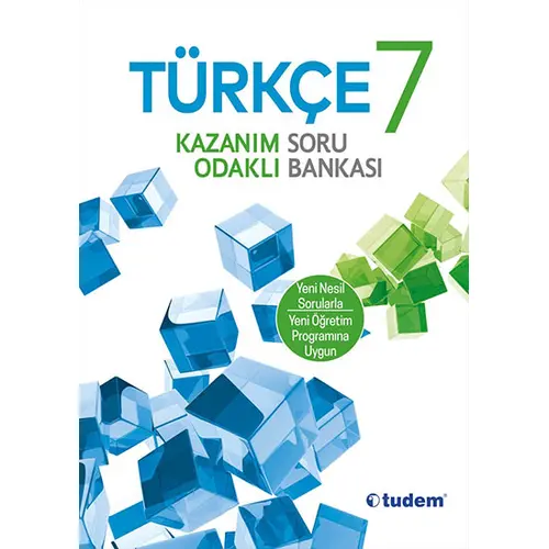 Tudem 7.Sınıf Türkçe Kazanım Odaklı Soru Bankası