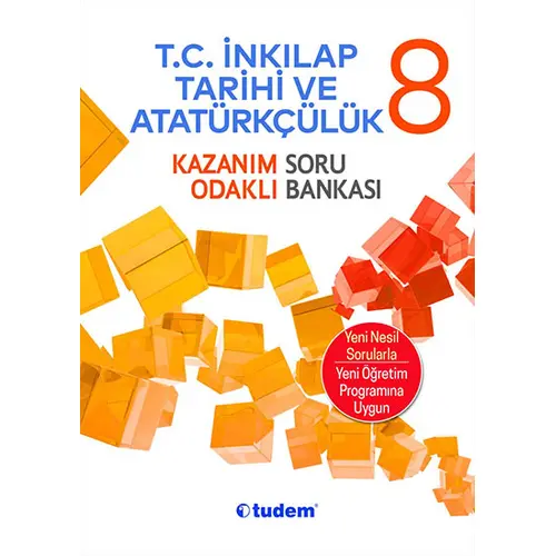 Tudem 8.Sınıf İnkilap Tarihi Kazanım Odaklı Soru Bankası