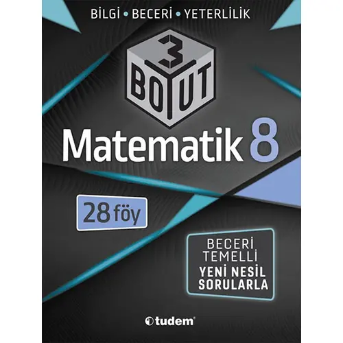 Tudem 8.Sınıf Matematik 3 Boyut Föy