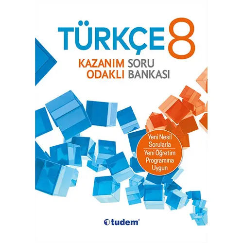 Tudem 8.Sınıf Türkçe Kazanım Odaklı Soru Bankası