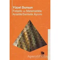 Felsefe ve Matematikte - Yücel Dursun - İmge Kitabevi Yayınları