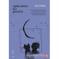 Siyah Saten Bir Gecelik - Oya Uysal - Kırmızı Kedi Yayınevi