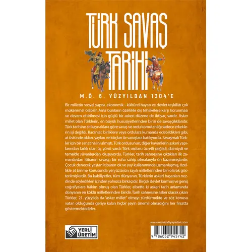 Türk Savaş Tarihi 1 (M.Ö.6.Yüzyıl-1304) Maviçatı Yayınları