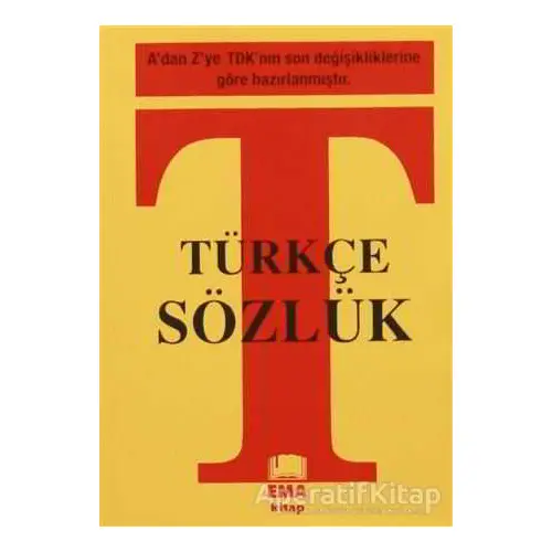 Türkçe Sözlük - Kolektif - Ema Kitap