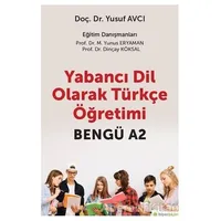 Yabancı Dil Olarak Türkçe Öğretimi - Yusuf Avcı - Hiperlink Yayınları