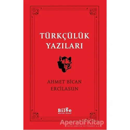 Türkçülük Yazıları - Ahmet Bican Ercilasun - Bilge Kültür Sanat