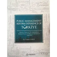 Public Management Reform Experience Of Türkiye - Osman Varol - Fenomen Yayıncılık