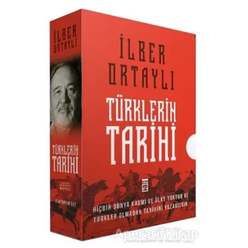 Türklerin Tarihi Kutulu Set (2 Kitap Takım) - İlber Ortaylı - Timaş Yayınları