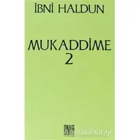 Mukaddime Cilt: 2 - İbn-i Haldun - Onur Yayınları