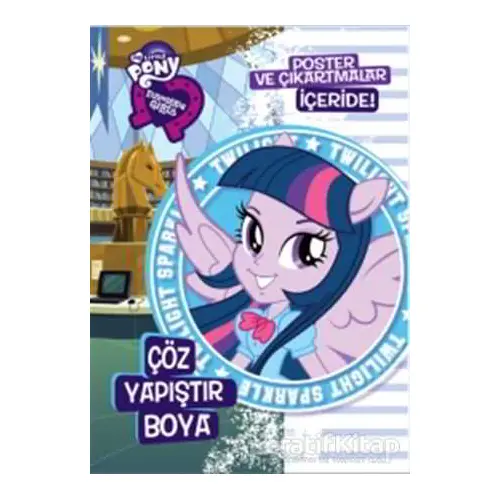 Twilight Sparkle - Çöz Yapıştır Boya - Kolektif - Doğan Egmont Yayıncılık