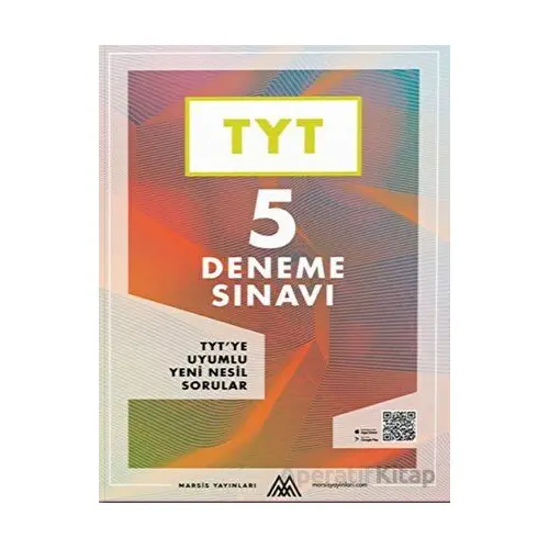 TYT 5 Deneme Sınavı Video Çözümlü Marsis Yayınları