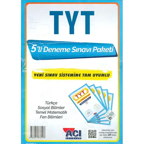 TYT 5li Deneme Sınavı Açı Yayınları