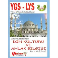 Dahi Adam YGS-LYS Din Kültürü ve Ahlak Bilgisi Konu Anlatımlı