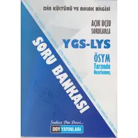 DDY YGS LYS Din Kültürü ve Ahlak Bilgisi Soru Bankası