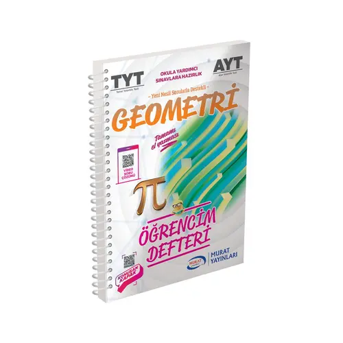 TYT - AYT Geometri Öğrencim Defteri Murat Yayınları