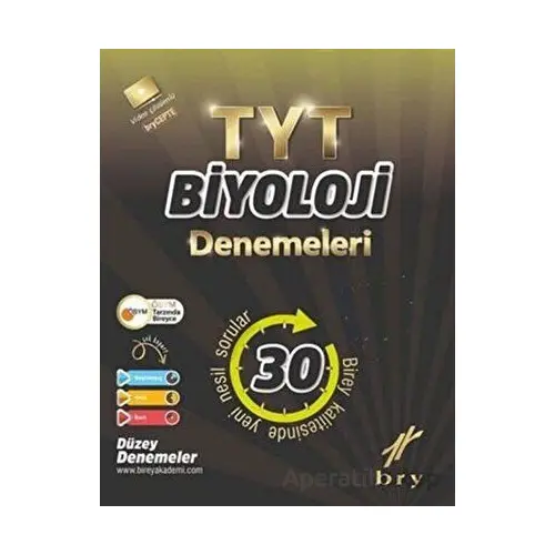 TYT Biyoloji Denemeleri 30 lu Birey Yayınları