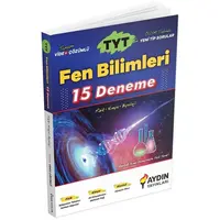 TYT Fen Bilimleri 15 Deneme Video Çözümlü Aydın Yayınları