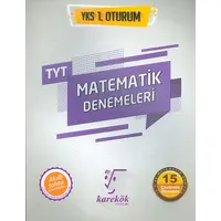 TYT Matematik Denemeleri Karekök Yayınları