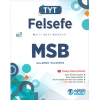 TYT Felsefe MSB Multi Soru Bankası Eğitim Vadisi