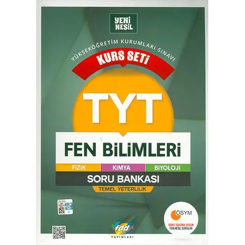 TYT Fen Bilimleri Kurs Seti Soru Bankası FDD Yayınları