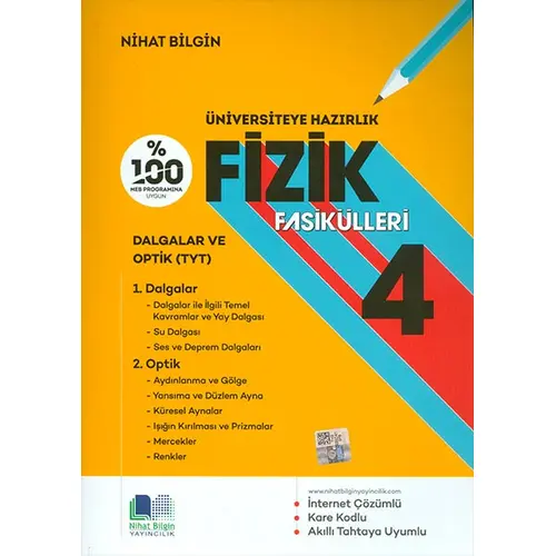 Nihat Bilgin TYT Fizik Fasikülleri-4 Dalgalar ve Optik