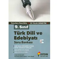 9.Sınıf Türk Dili ve Edebiyatı Soru Bankası Aydın Yayınları