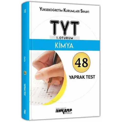 TYT Kimya 48 Yaprak Test ?Ankara Yayıncılık