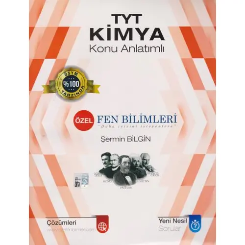 TYT Kimya Konu Anlatımlı Özel Fen Bilimleri