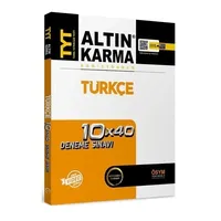 Altın Karma TYT Türkçe 10 x 40 Branş Deneme