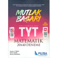 Muba TYT Matematik Mutlak Başarı 20X40 Deneme